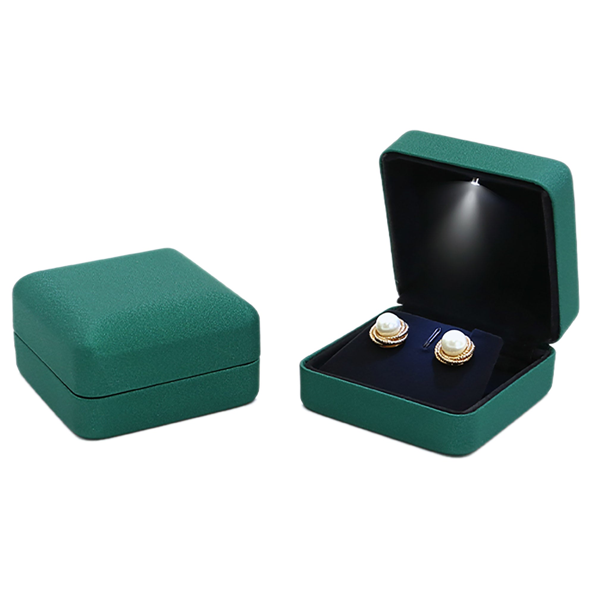 Green Jewelry Box / Gift Box Vintage Gift Home Deco Decoration Design