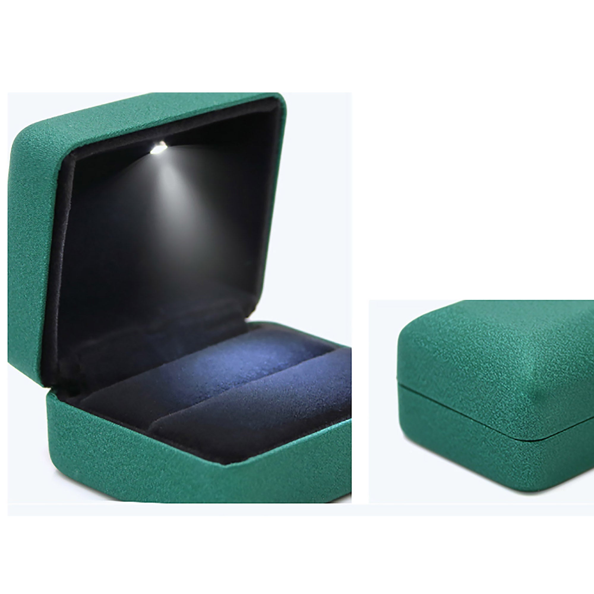 Green Jewelry Box / Gift Box Vintage Gift Home Deco Decoration Design