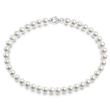 Vintage Pearl Chain Necklace (6mm / 8mm  / 10mm / 12mm)