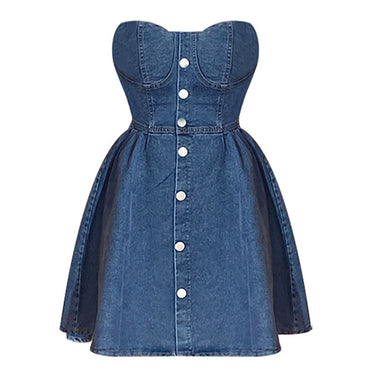 Everyday Denim Sleeveless Dress Dress