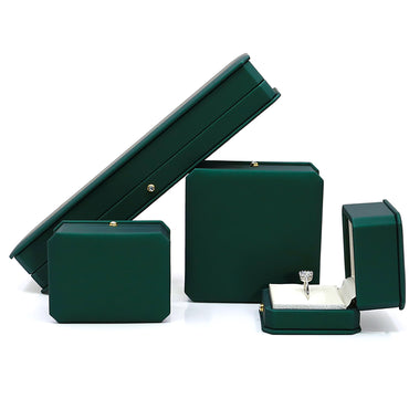 Green Single Ring Jewelry Box / Gift Box Vintage Gift Home Deco Decoration Design