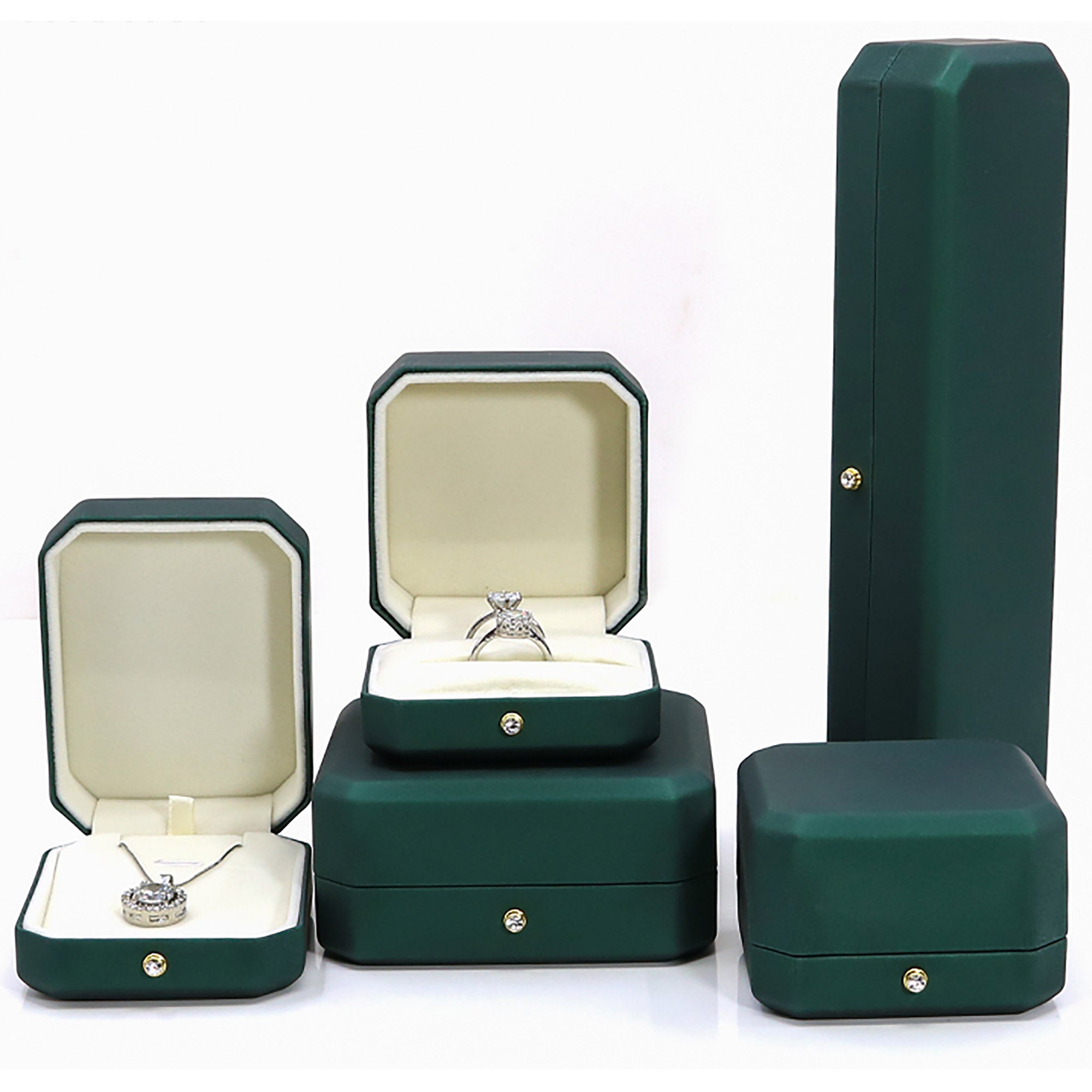 Green Jewelry Box / Gift Box Vintage Gift Home Deco Decoration Design