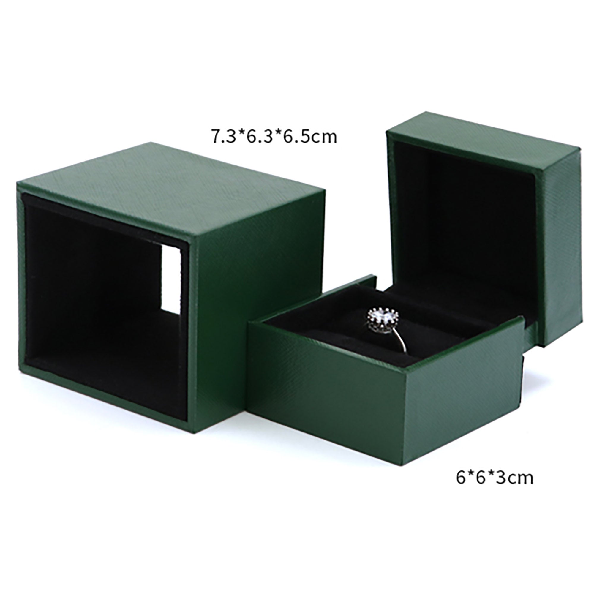 Green Jewelry Box / Gift Box Vintage Gift Home Deco Decoration Design