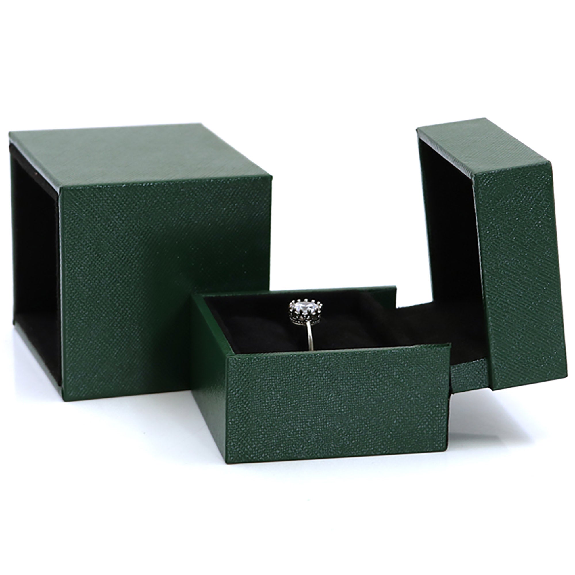 Green Jewelry Box / Gift Box Vintage Gift Home Deco Decoration Design