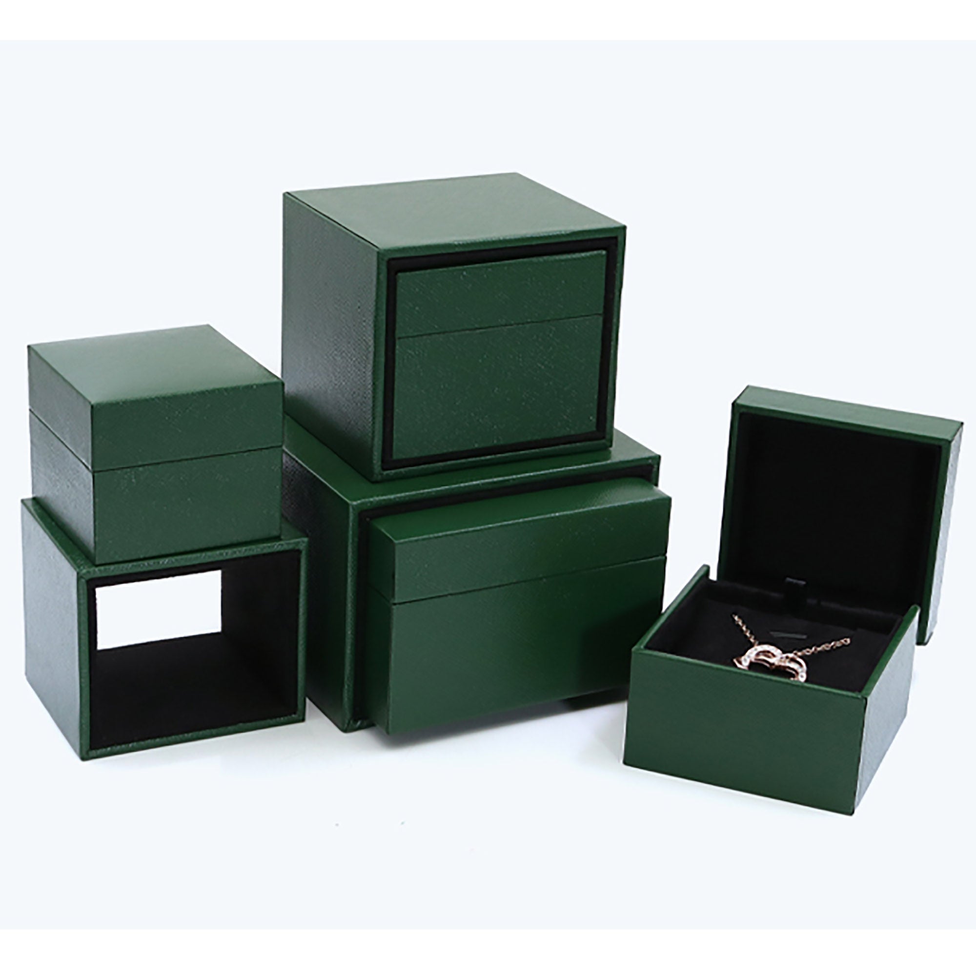 Green Jewelry Box / Gift Box Vintage Gift Home Deco Decoration Design