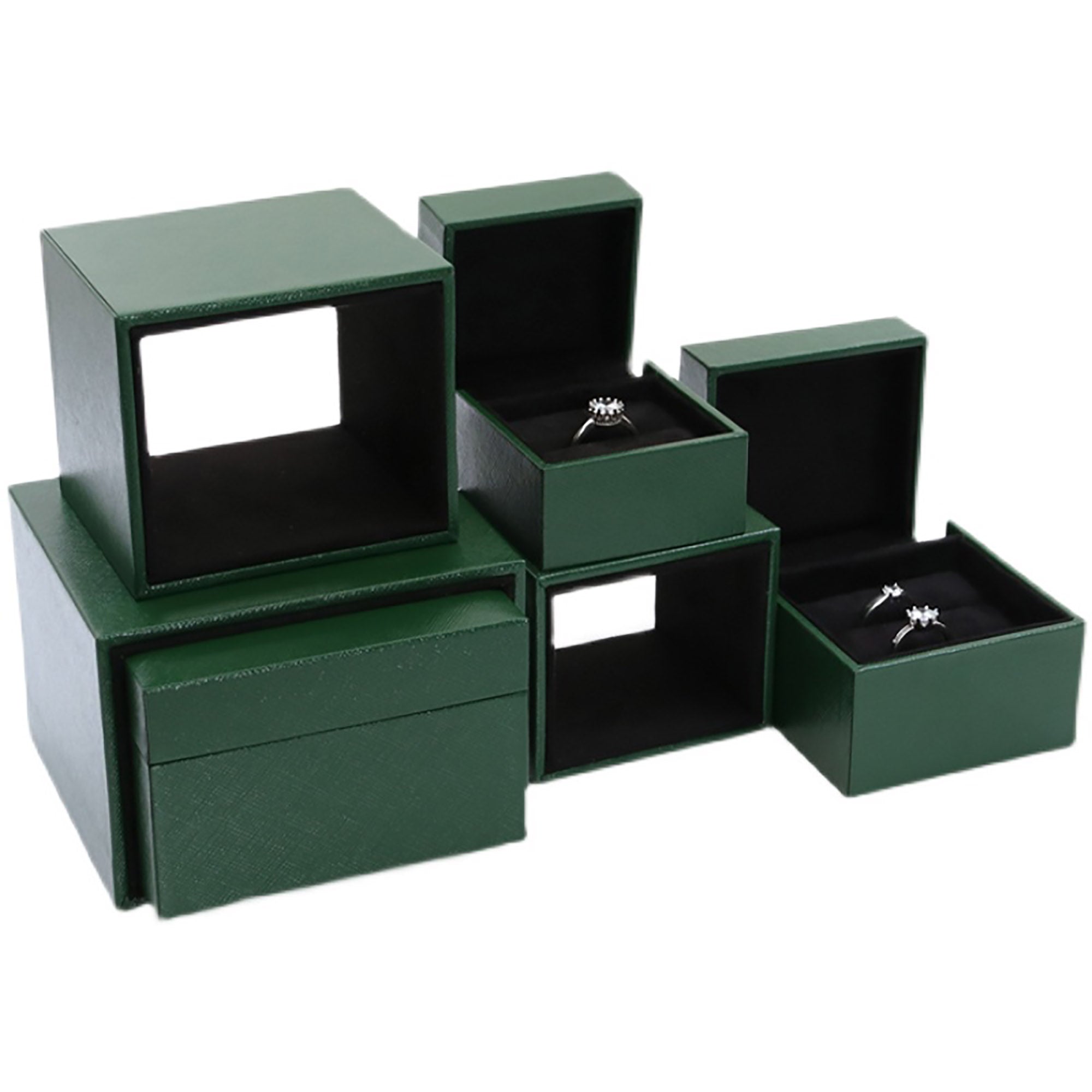 Green Jewelry Box / Gift Box Vintage Gift Home Deco Decoration Design