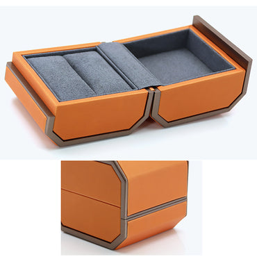 Orange Organizer Jewelry Box / Gift Box Vintage Gift Home Deco Decoration Design