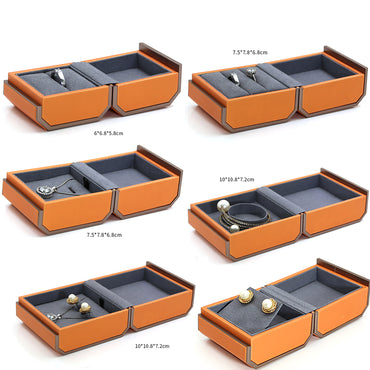 Orange Organizer Jewelry Box / Gift Box Vintage Gift Home Deco Decoration Design