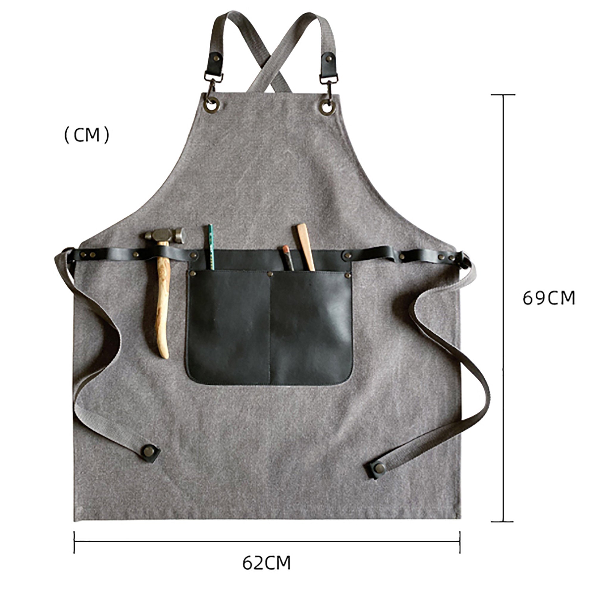 Unisex 2 Tone Uniform Apron