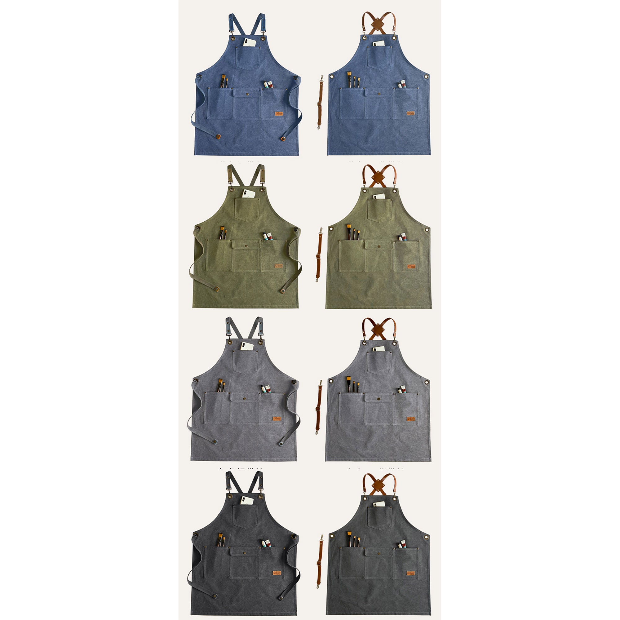 Unisex (6 Colors) Uniform Apron