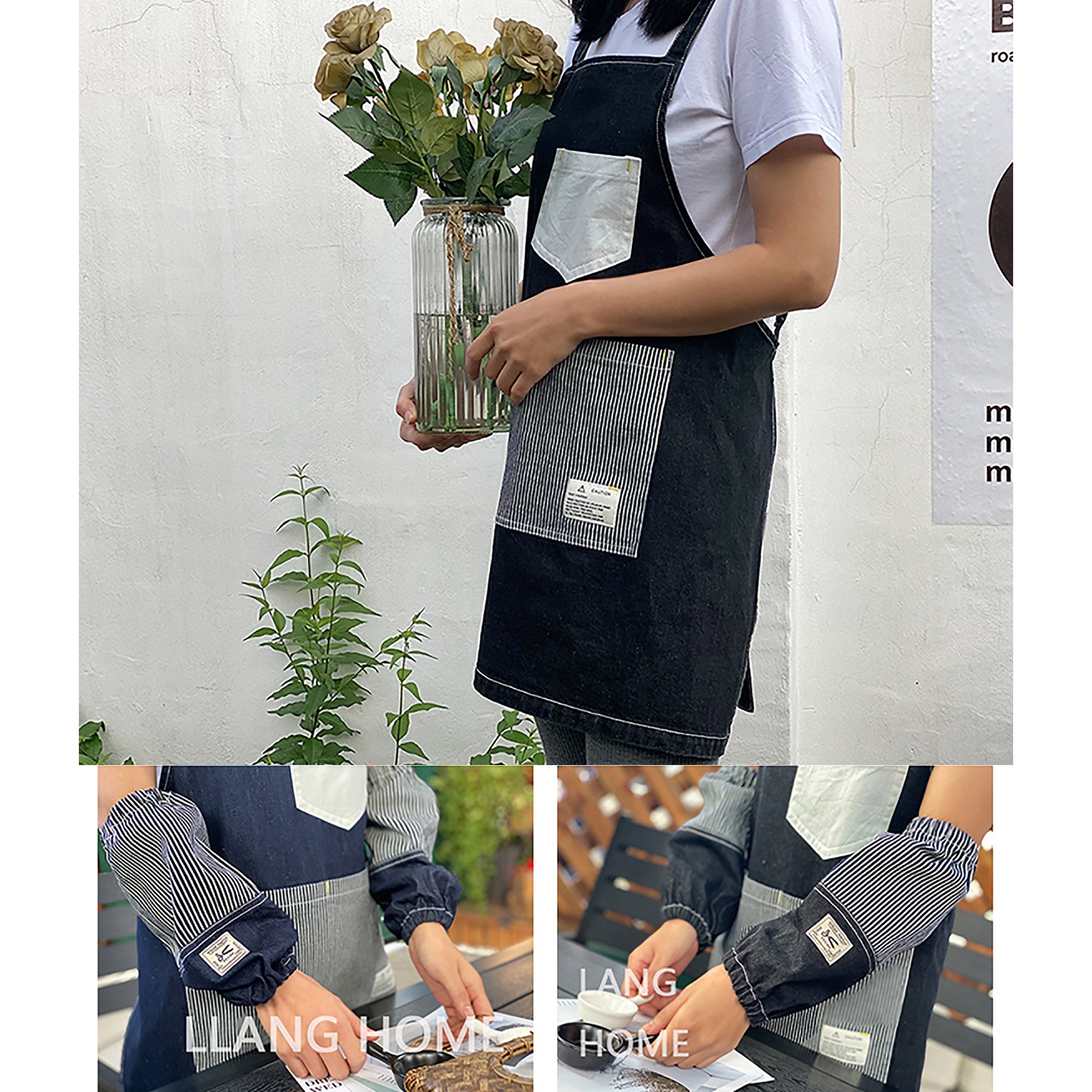 Unisex Denim Uniform Apron