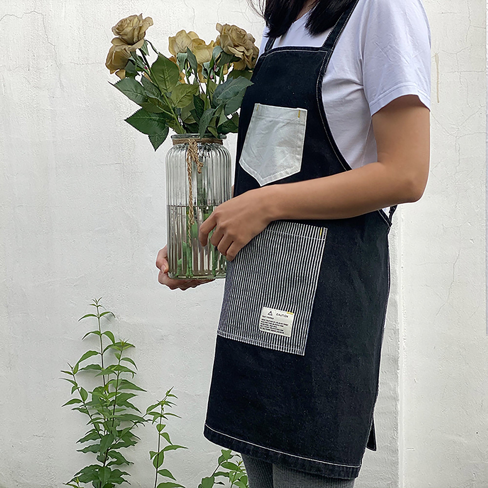 Unisex Denim Uniform Apron