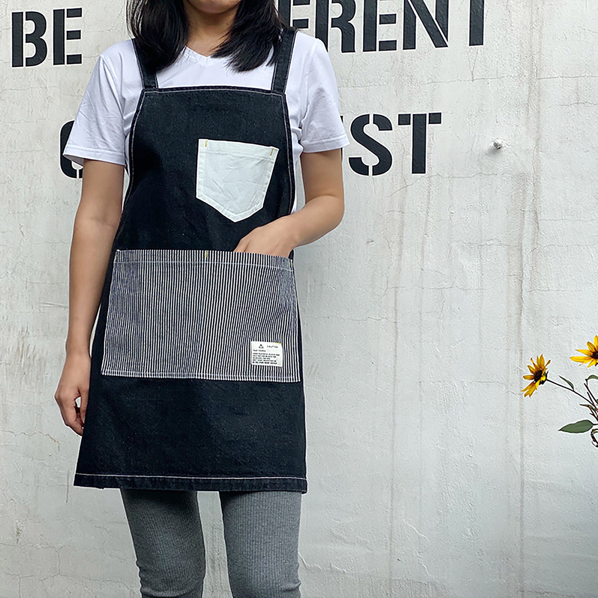 Unisex Denim Uniform Apron