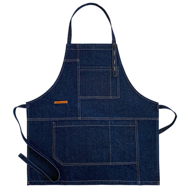 Unisex Waterproof Denim Uniform Apron