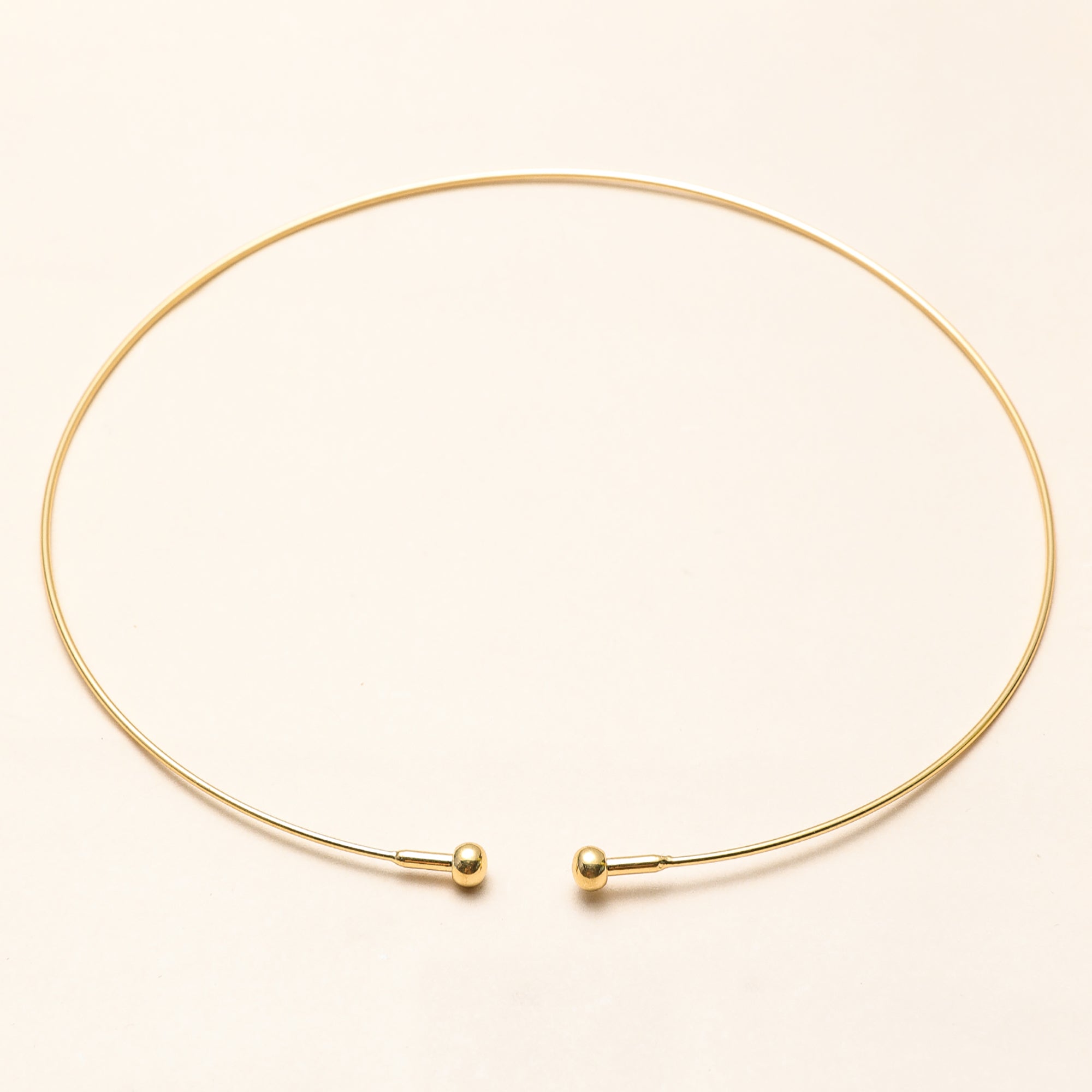 Gold Plated Choker Necklace Gift wedding influencer styling KOL / Youtuber / Celebrity / Fashion Icon picked