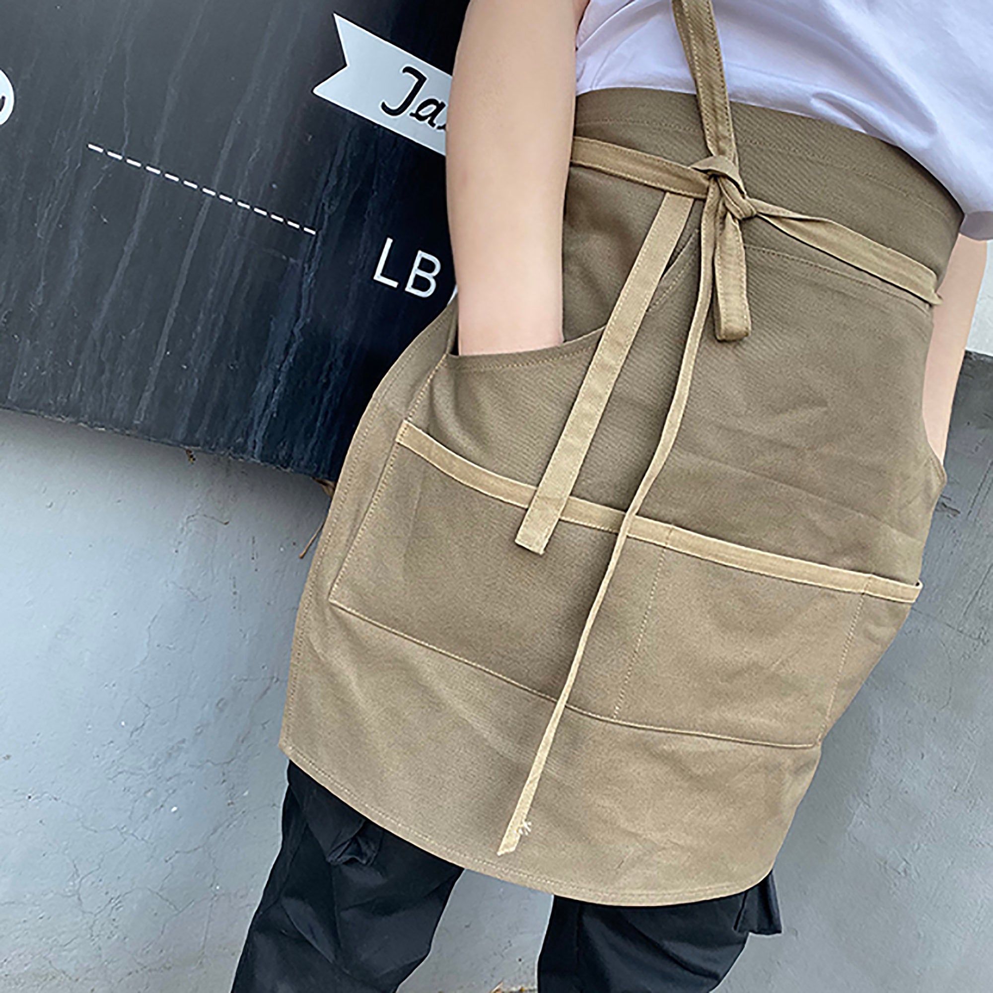 Unisex (6 Colors) Khaki Uniform Apron