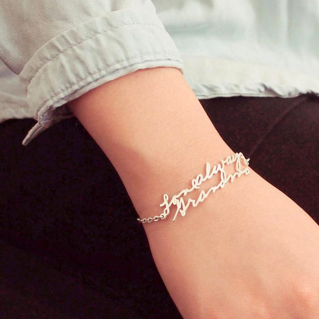 (Personalized) Handwriting Bracelet