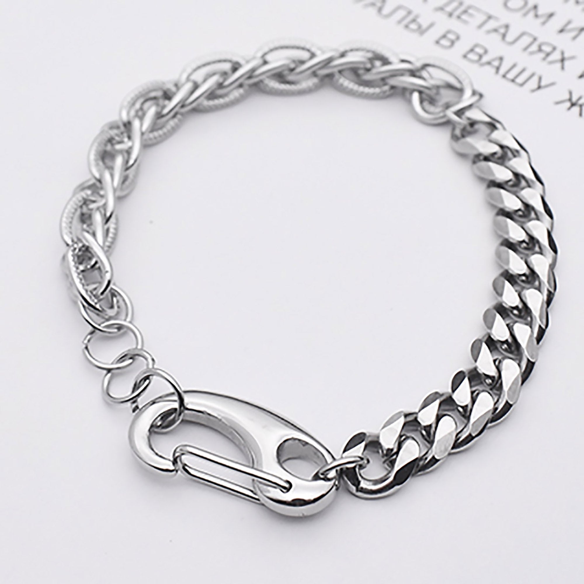 Stainless Steel 18cm Bracelet Valentine Day Gift KOL / Youtuber / Celebrity / Fashion Icon styling