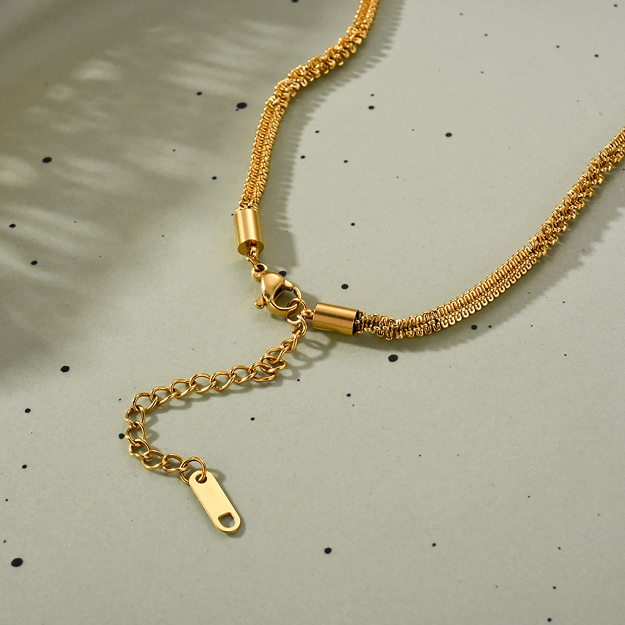 Gold Plated Stackable Necklace