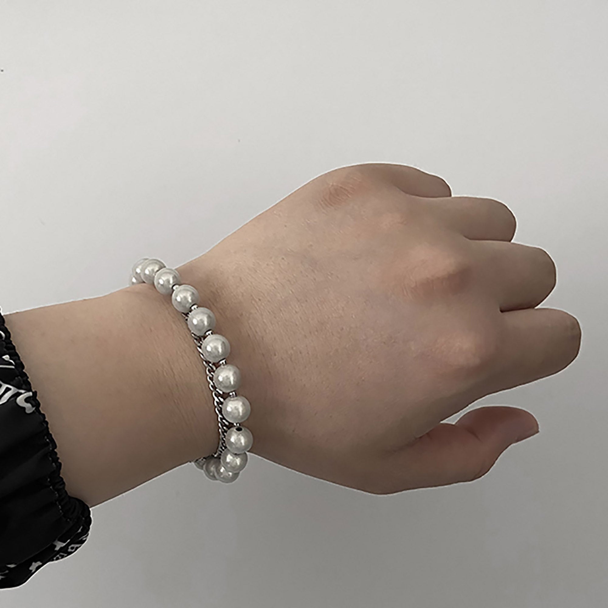 Stainless Steel 18cm Bracelet Valentine Day Gift KOL / Youtuber / Celebrity / Fashion Icon styling