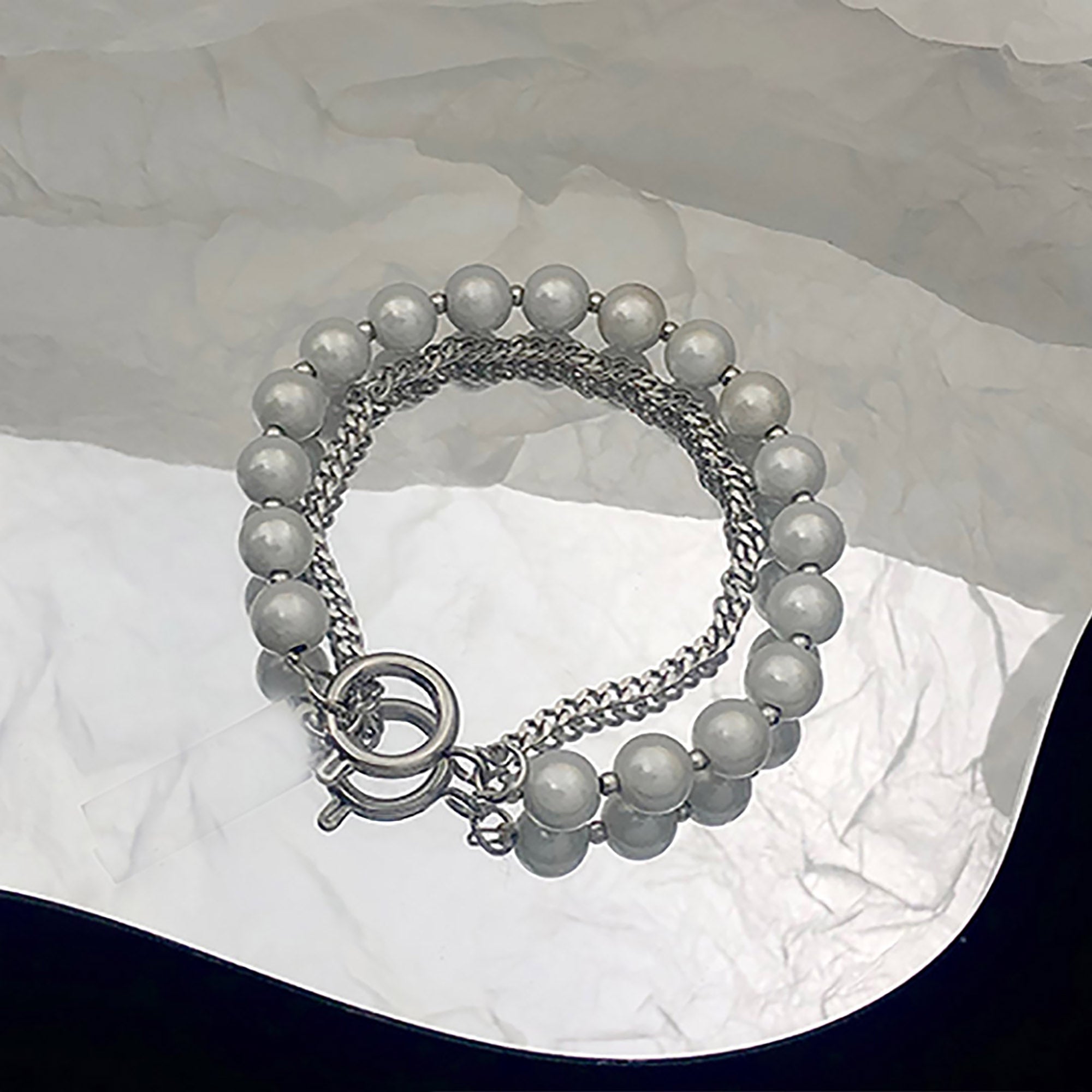 Stainless Steel 18cm Bracelet Valentine Day Gift KOL / Youtuber / Celebrity / Fashion Icon styling