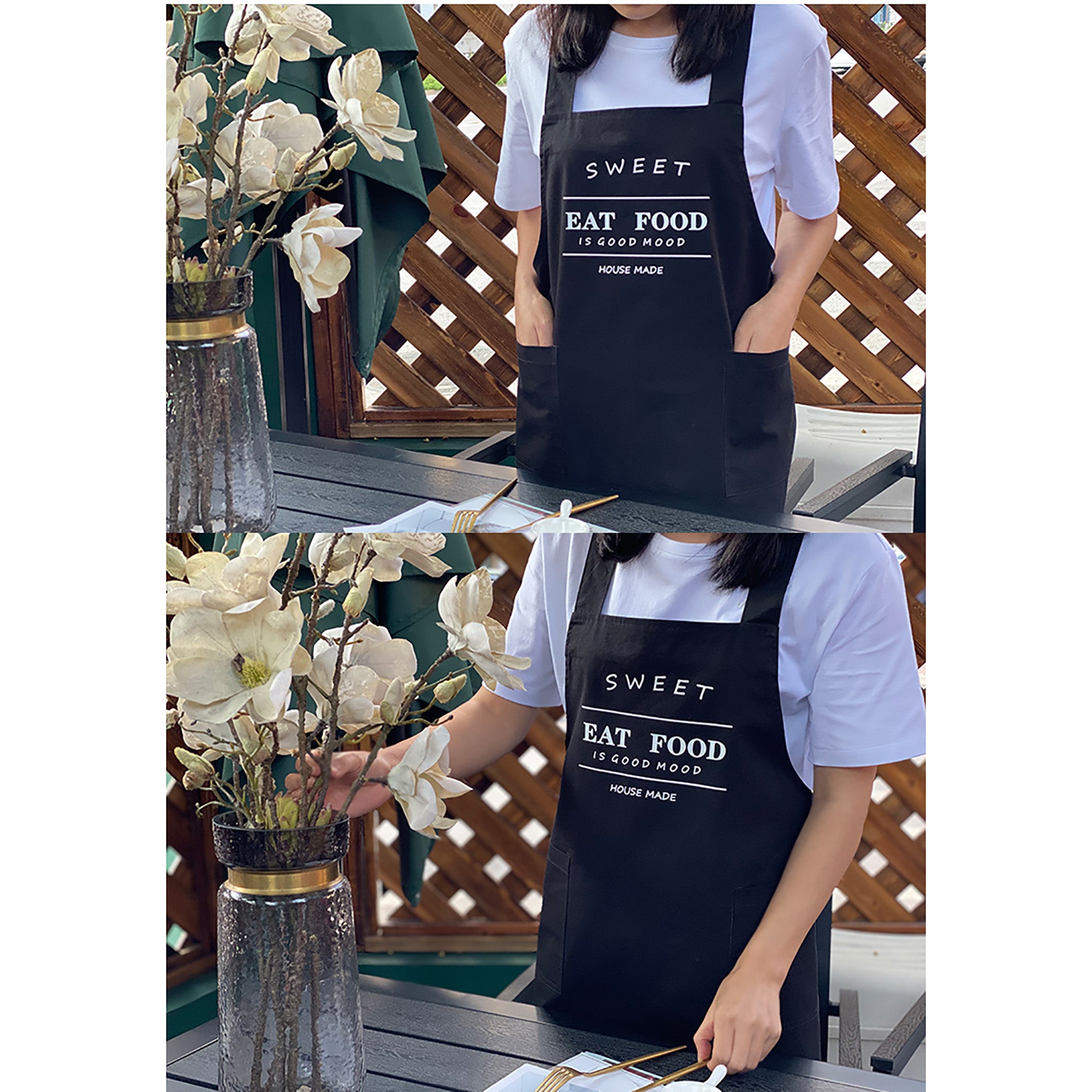 2 Tone Unisex (4 Colors) Leather Uniform Apron