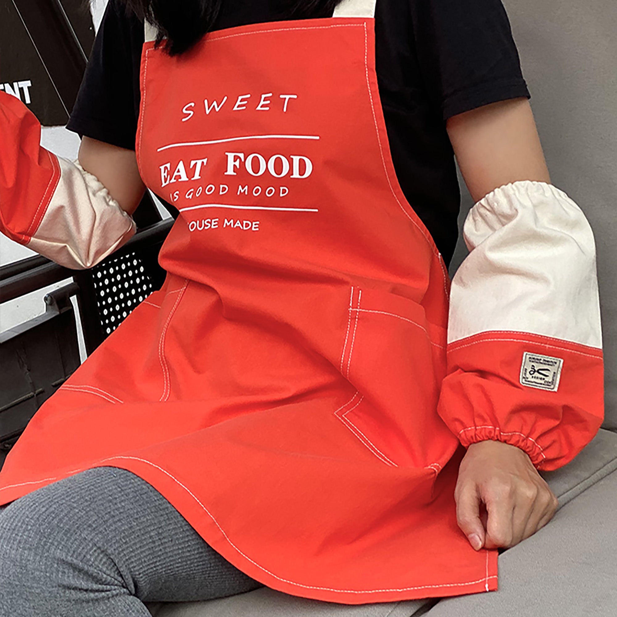 2 Tone Unisex (4 Colors) Leather Uniform Apron