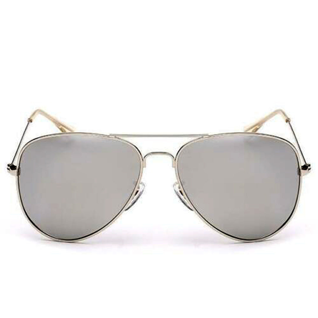 Oversized - 62mm Luxury Vintage Polarized Sunglasses Aviator Sun Glasses For Women Uni Sex Mirror