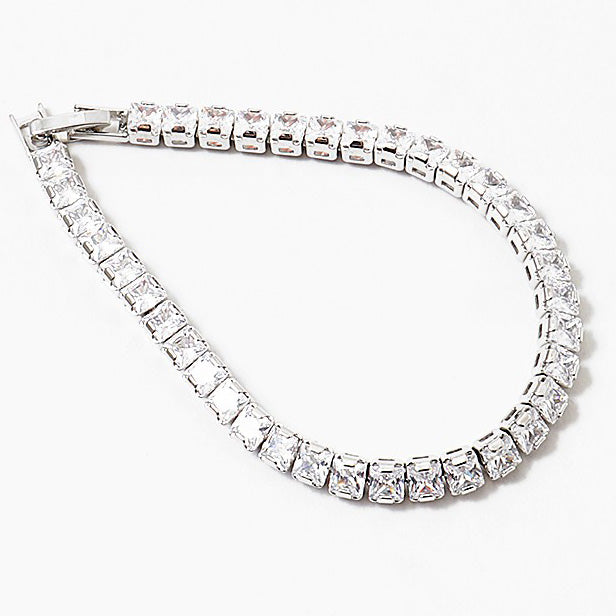 AnChus Tennis CZ Cubic Zirconia Bracelet