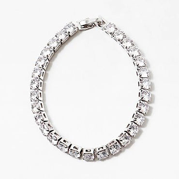 AnChus Tennis CZ Cubic Zirconia Bracelet